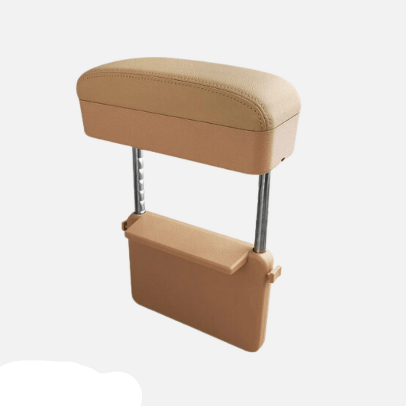 3 EM 1 - Apoio de Braço Lateral em Couro de Luxo ArmRest - UNIVERSAL (PROMOÇÃO ANTECIPADA DIA DAS MÃES)