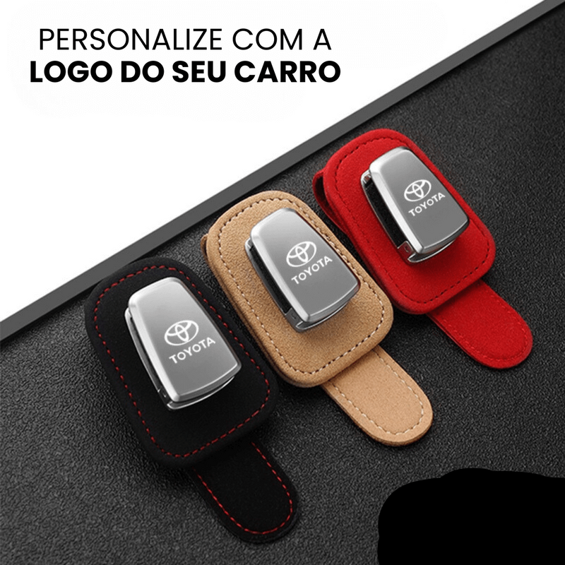 2 em 1 - Porta Óculos e Cartão - Glasses Holder (PROMOÇÃO DE LANÇAMENTO)