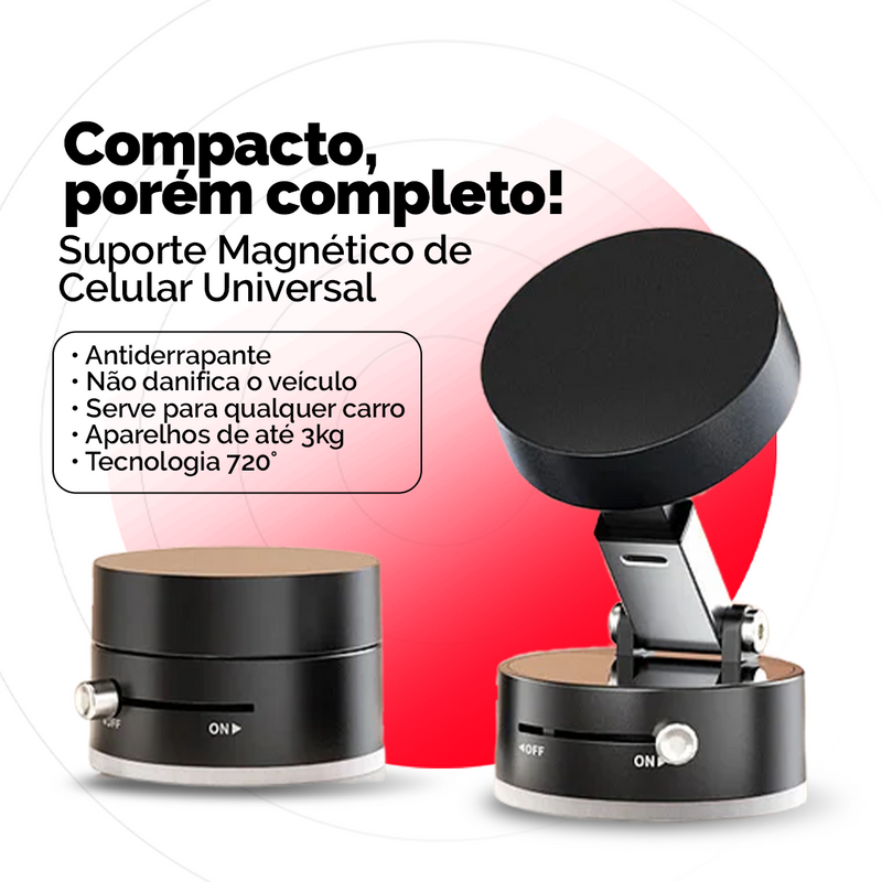 MagPro CarSuper™ Suporte À Magnético Ultraresistente Universal  -  (🔥 Frete Grátis Apenas Hoje! )