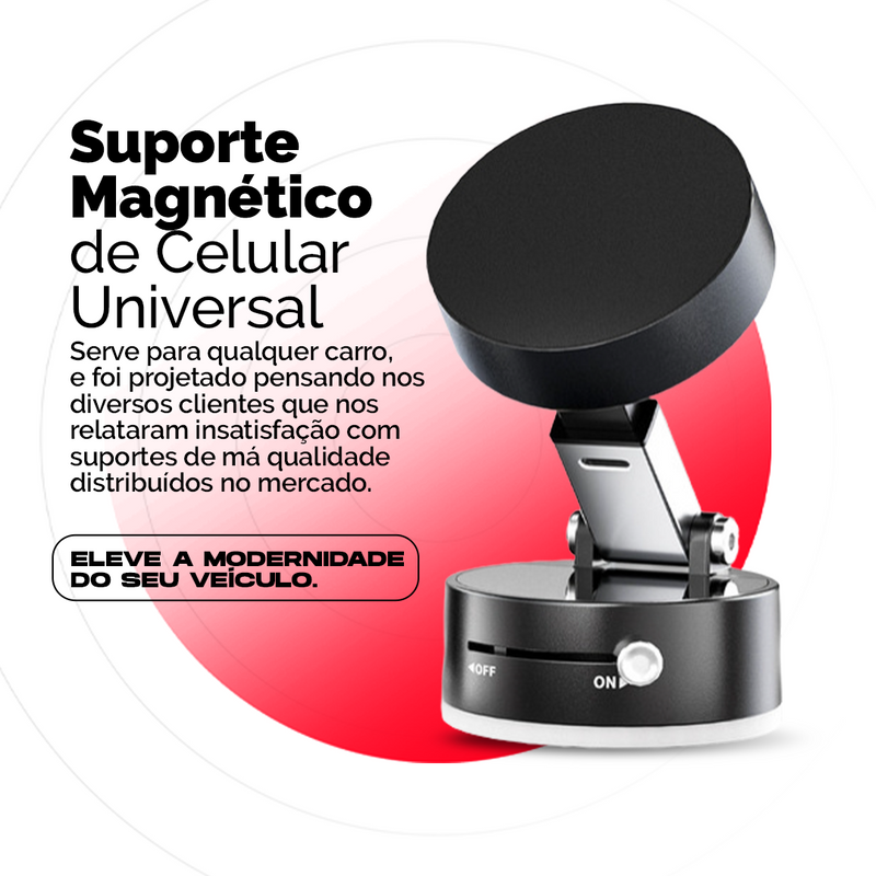 MagPro CarSuper™ Suporte À Magnético Ultraresistente Universal  -  (🔥 Frete Grátis Apenas Hoje! )