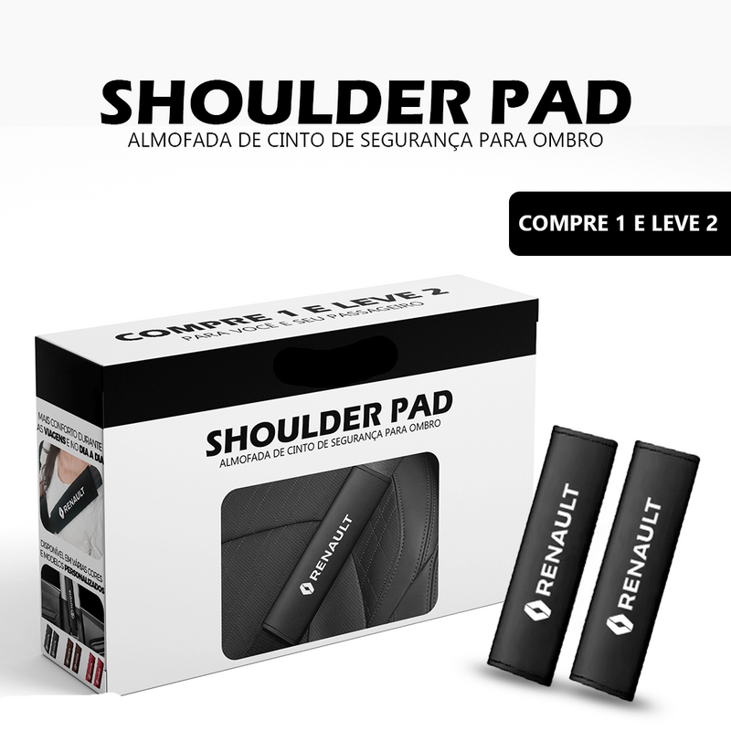 COMPRE 1 E LEVE 2 - Almofada de Cinto de Segurança Confortável - Shoulder Pad (PROMOÇÃO DE BLACK FRIDAY🔥)