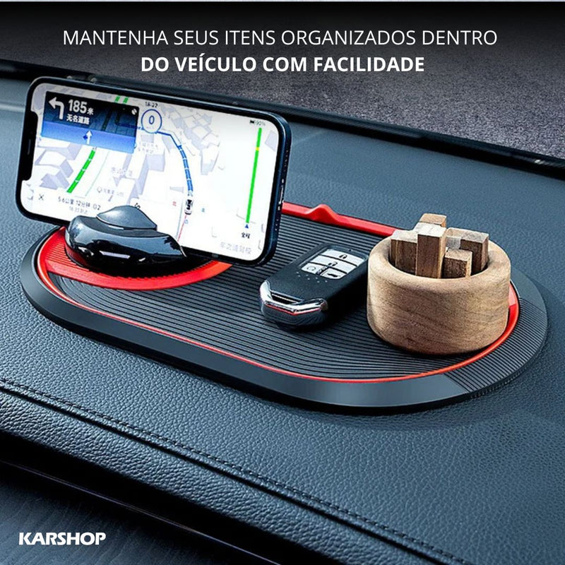 Panel Kar - Organizador Antiderrapante para Painel Automotivo - (ESQUENTA BLACK FRIDAY🔥)