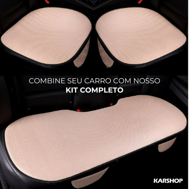 Seat Linen - Almofada Antiderrapante Feita em Linho - UNIVERSAL (ESQUENTA BLACK FRIDAY🔥)