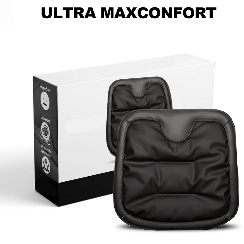 Ultra MaxConfort  - Almofada de Assento Personalizada Automotivo [PROMOÇÃO ESQUENTA BLACK FRIDAY ATÉ HOJE 23:59]