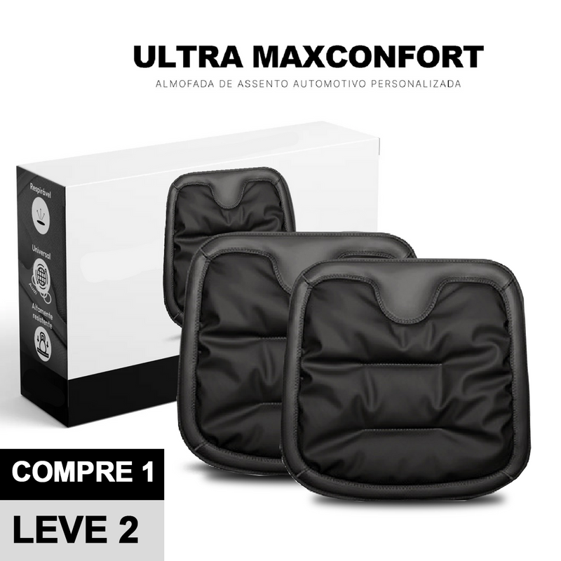 [COMPRE 1 LEVE 2]  Ultra MaxConfort  - Par de almofada de Assento Personalizada Automotivo [PROMOÇÃO ESQUENTA BLACK FRIDAY ATÉ HOJE 23:59]