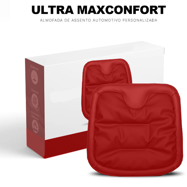 [COMPRE 1 LEVE 2]  Ultra MaxConfort  - Par de almofada de Assento Personalizada Automotivo [PROMOÇÃO ESQUENTA BLACK FRIDAY ATÉ HOJE 23:59]