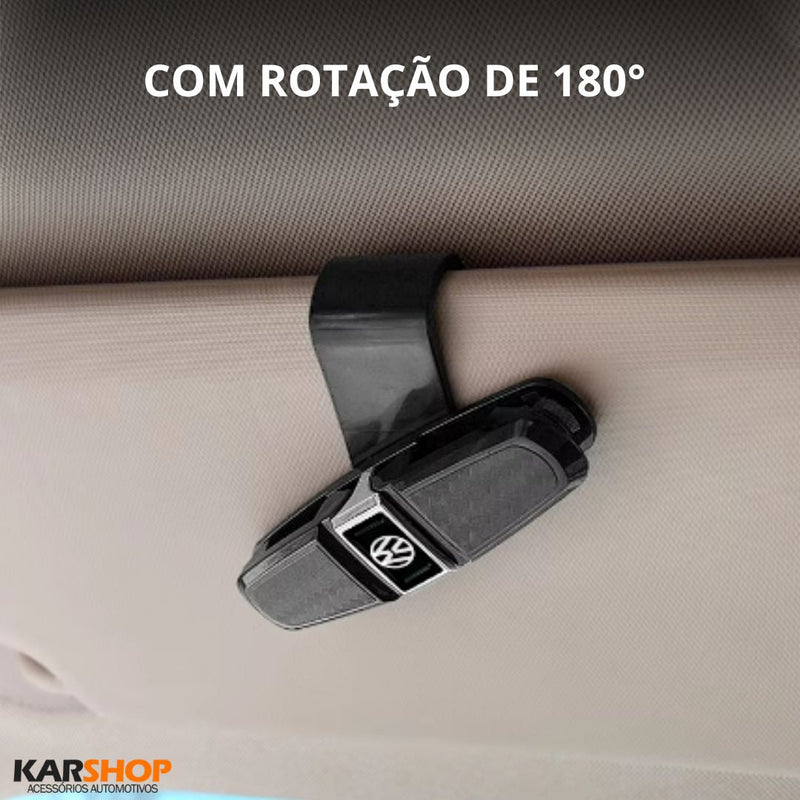 Hang Glasses - Suporte de Óculos 2 em 1 Automotivo